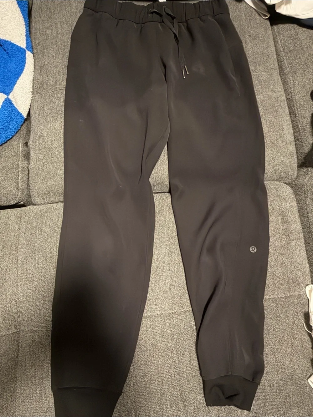 lululemon athletica Men’s Black Jogger Sweatpants